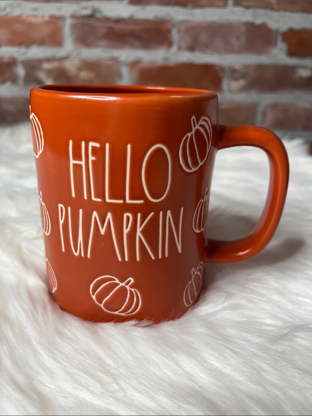 RAE DUNN | 'Hello Pumpkin' Mug